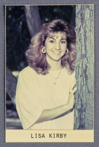 Beta Epsilon Chapter Composite Detail, Lisa Kirby, 1987-1988