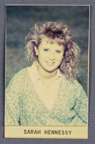 Beta Epsilon Chapter Composite Detail, Sarah Hennessy, 1987-1988