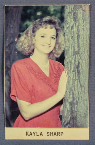 Beta Epsilon Chapter Composite Detail, Kayla Sharp, 1987-1988