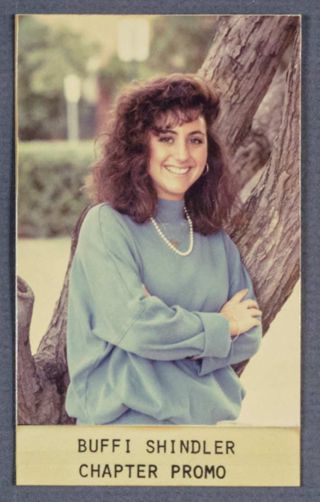 Beta Epsilon Chapter Composite Detail, Buffi Shindler, 1987-1988