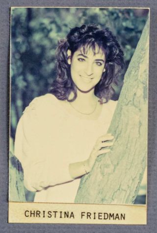 Beta Epsilon Chapter Composite Detail, Christina Friedman, 1987-1988