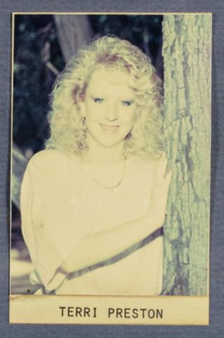 Beta Epsilon Chapter Composite Detail, Terri Preston, 1987-1988