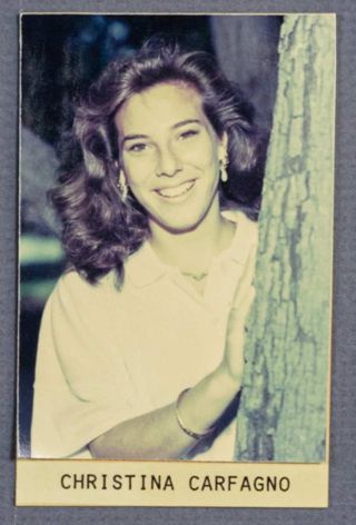 Beta Epsilon Chapter Composite Detail, Christina Carfagno, 1987-1988