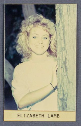 Beta Epsilon Chapter Composite Detail, Elizabeth Lamb, 1987-1988