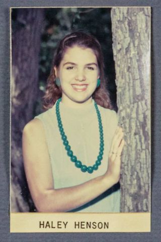 Beta Epsilon Chapter Composite Detail, Haley Henson, 1987-1988