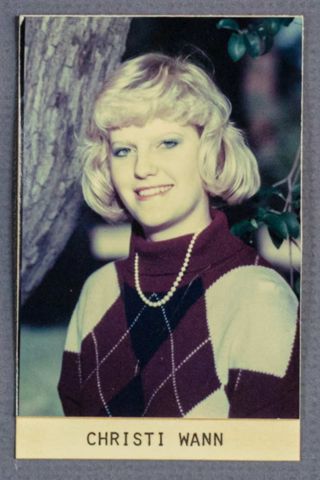 Beta Epsilon Chapter Composite Detail, Christi Wann, 1987-1988