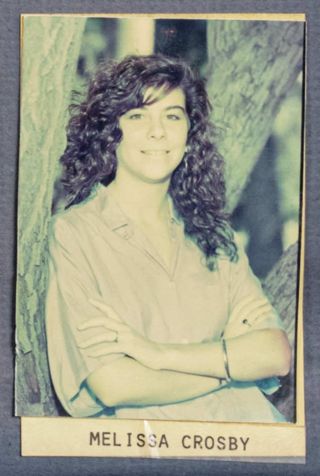 Beta Epsilon Chapter Composite Detail, Melissa Crosby, 1987-1988