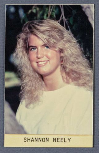 Beta Epsilon Chapter Composite Detail, Shannon Neely, 1987-1988