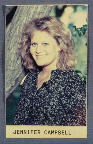 Beta Epsilon Chapter Composite Detail, Jennifer Campbell, 1987-1988