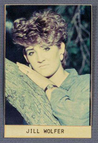 Beta Epsilon Chapter Composite Detail, Jill Wolfer, 1987-1988