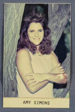 Beta Epsilon Chapter Composite Detail, Amy Simons, 1987-1988