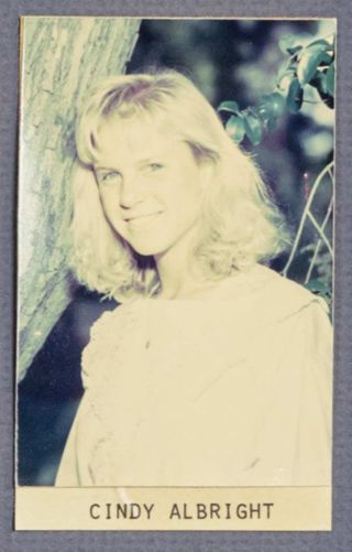 Beta Epsilon Chapter Composite Detail, Cindy Albright, 1987-1988