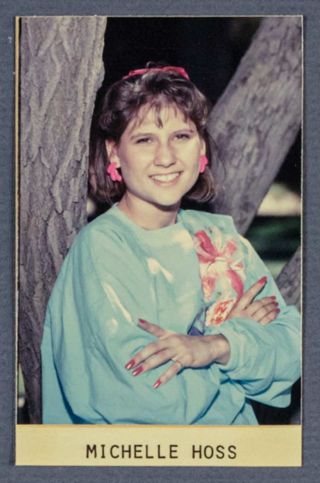 Beta Epsilon Chapter Composite Detail, Michelle Hoss, 1987-1988