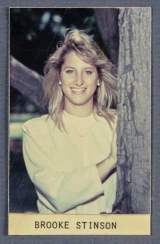 Beta Epsilon Chapter Composite Detail, Brooke Stinson, 1987-1988