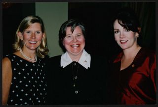 Sherratt, Battiato, and Zainer at Sally's Coronation Photograph, 2001