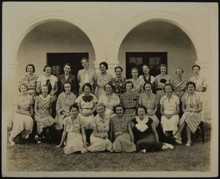 Beta Epsilon Chapter Group Photograph, c. 1935-1936