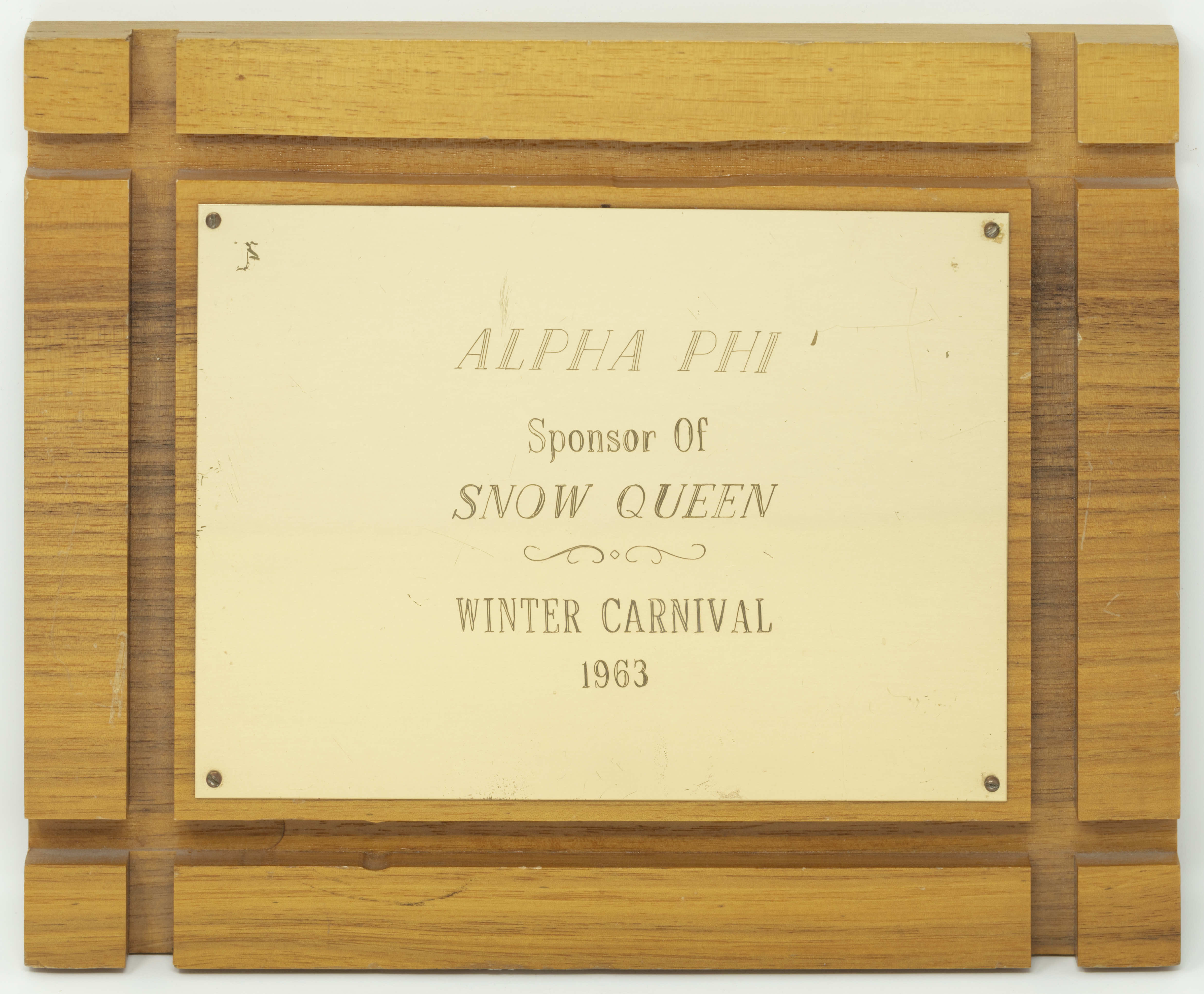 Beta Gamma Chapter Sponsored Snow Queen Festival