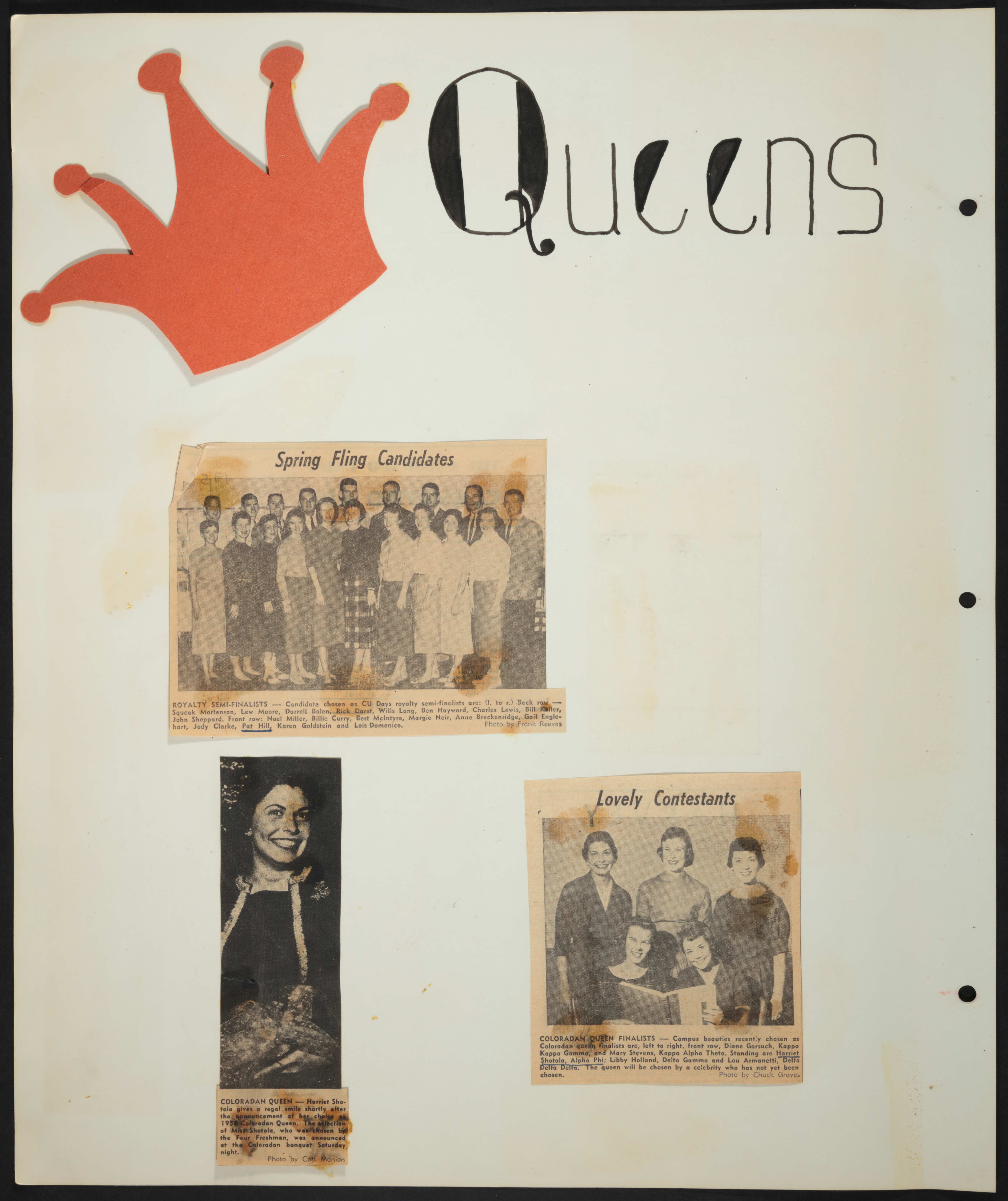 Harriet Shotola Named Colorado Queen