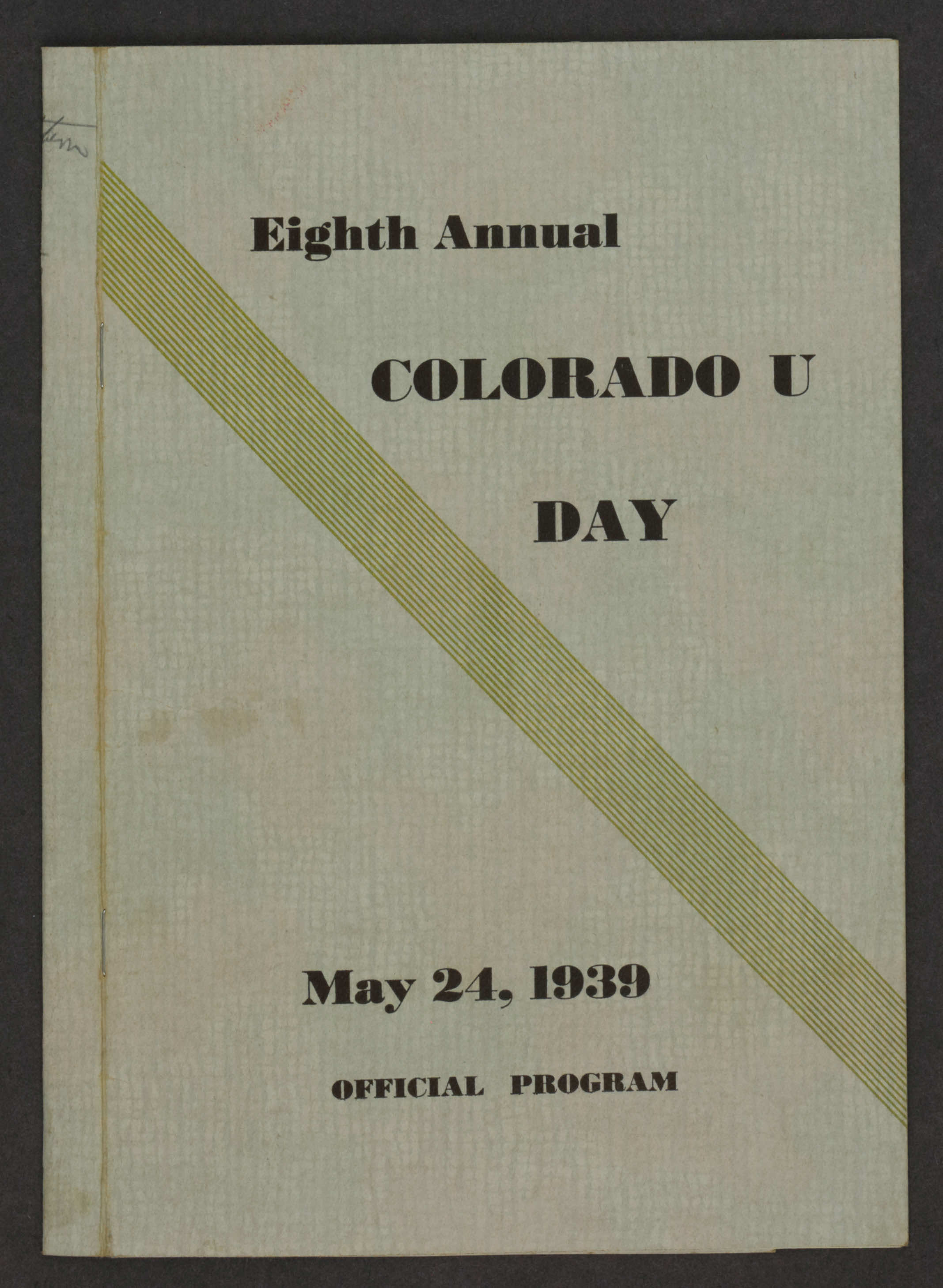 Eighth Annual Colorado University Day