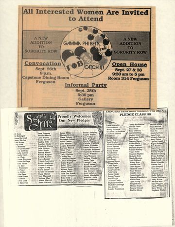 All Interested Women Are Invited to Attend Newspaper Clipping 2, September 26-28, 1988
