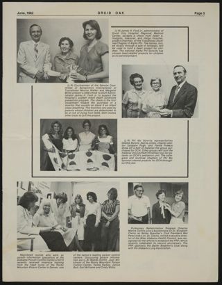 James H. Ford Jr., Administrator of Druid City Hospital...Magazine Clipping, June 1982
