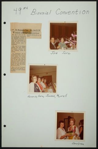 Birmingham Alumnae History Scrapbook, Page 92