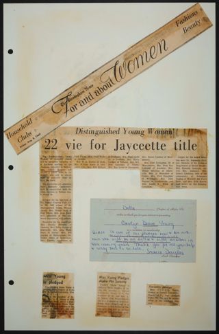 Birmingham Alumnae History Scrapbook, Page 52