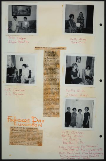 Birmingham Alumnae History Scrapbook, Page 35