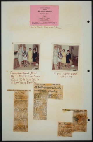 Birmingham Alumnae History Scrapbook, Page 31