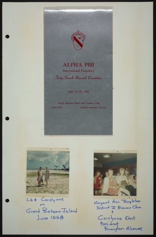 Birmingham Alumnae History Scrapbook, Page 12