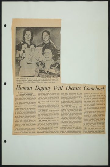 Birmingham Alumnae History Scrapbook, Page 71