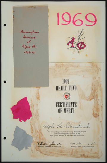Birmingham Alumnae History Scrapbook, Page 28