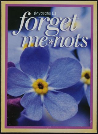 Forget Me Nots Seed Packet