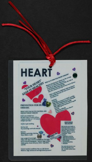 Heart Disease Prevention Card