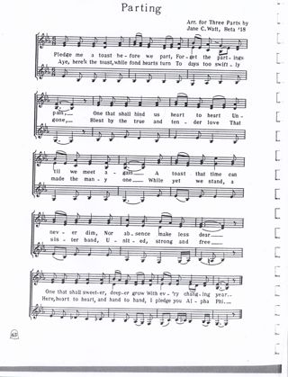 Parting Sheet Music