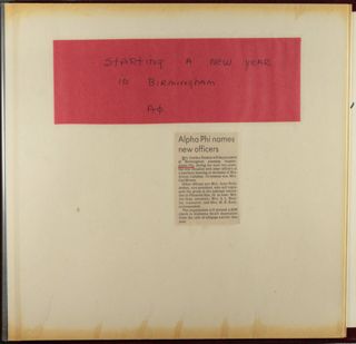 Birmingham Alumnae Chapter Scrapbook, Page 25