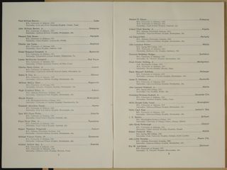 University of Alabama One Hundred Twenty-Fourth Annual Commencement Program, May 29, 1955