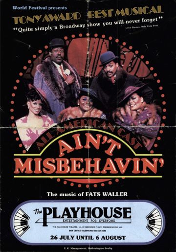 Ain't Misbehavin' Flier