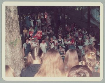 Group of Alpha Phis Performing a Skit Photograph 3, 1974