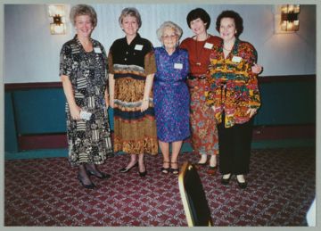 Five Unidentified Alpha Phis Photograph