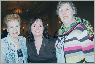Kent, Schmitt, and Visscher at Convention Photograph, July 1, 2006