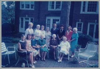 Birmingham Alumnae Chapter Garden Party Photograph, May 1986