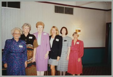 Six Alpha Phis on Founders' Day Photograph, October 1994