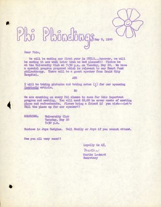Phi Phindings, May 9, 1980