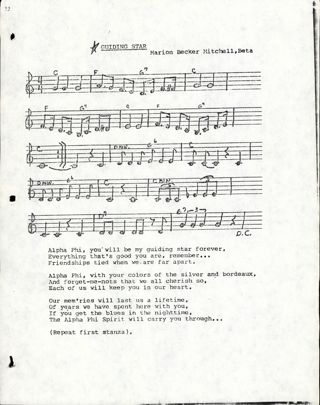 Guiding Star Sheet Music