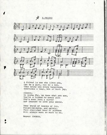 A Friend Sheet Music