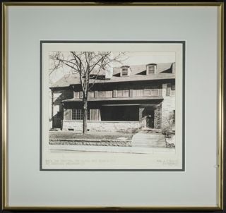 Beta Tau Chapter House Exterior Framed Photograph 1