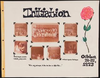 Alpha Phi Scrapbook, 1967-1974, Page 39