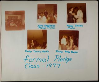 Alpha Phi Means Friends Scrapbook, Page 16