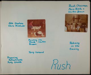 Alpha Phi Means Friends Scrapbook, Page 12